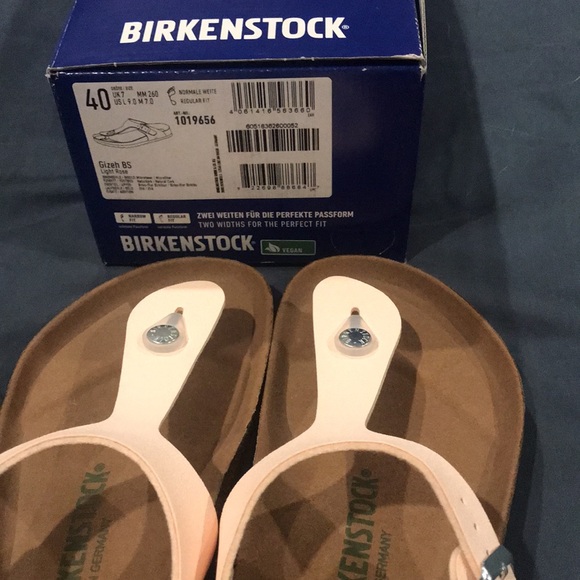 Birkenstock Gizeh, Light rose, vegan, NIB. Size 40 Regular fit. - Picture 2 of 9